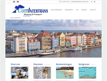 Tablet Screenshot of caribintertrans.com